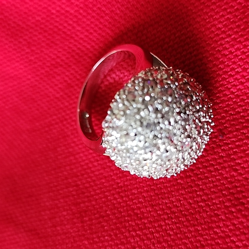 Snowball Cocktail Ring